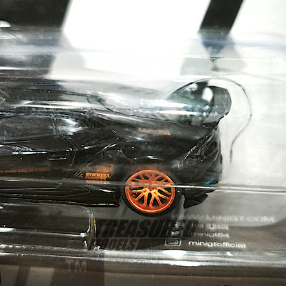 Mini GT Lamborghini Huracan Ver. 1 Black LB Works Blister Packaging LBWK Card MGT00234 1/64 Diecast