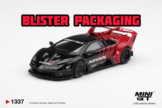 [Pre-Order] Mini GT Lamborghini LB-Silhouette WORKS MURCIELAGO GT Evo Advan Blister Packaging MGT01337-BL 1/64 Diecast