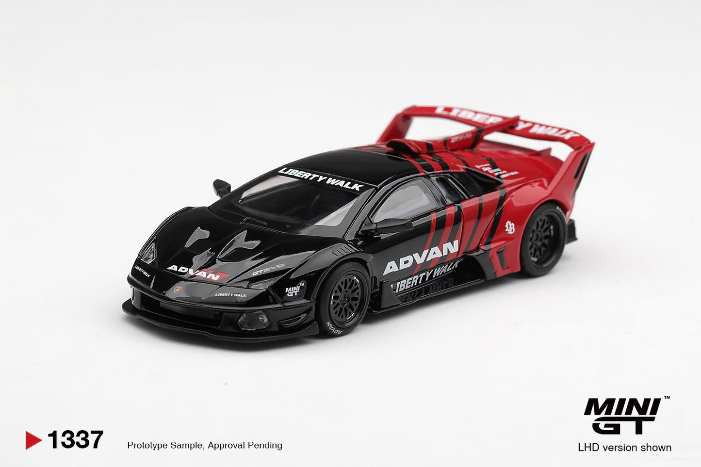 [Pre-Order] Mini GT Lamborghini LB-Silhouette WORKS MURCIELAGO GT Evo Advan MGT01337 1/64 Diecast