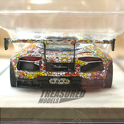 PGM Lamborghini LBWK Aventador LP700 Sunflowers PGM-640406 1/64 Diecast