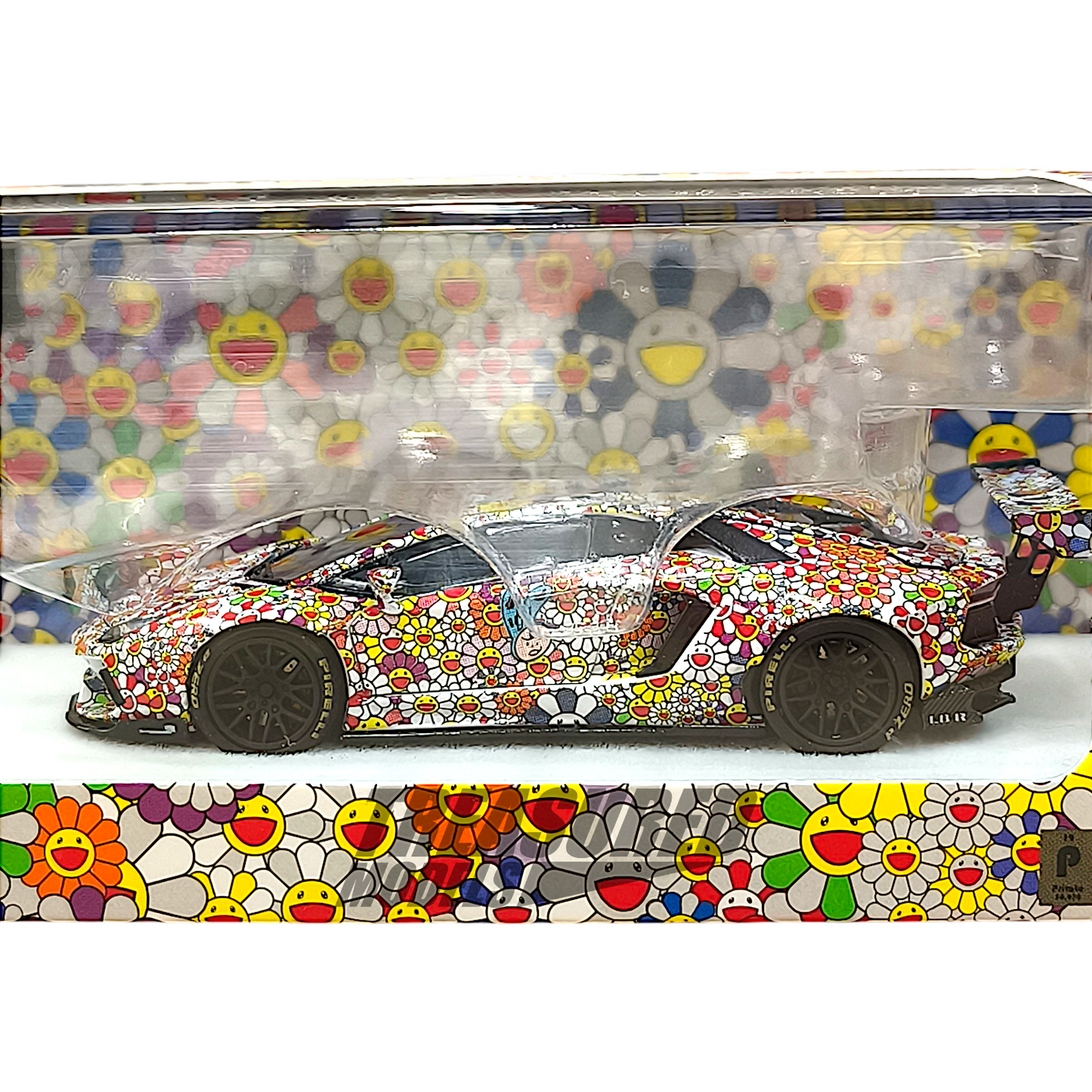 PGM Lamborghini LBWK Aventador LP700 Sunflowers PGM-640406 1/64 Diecast