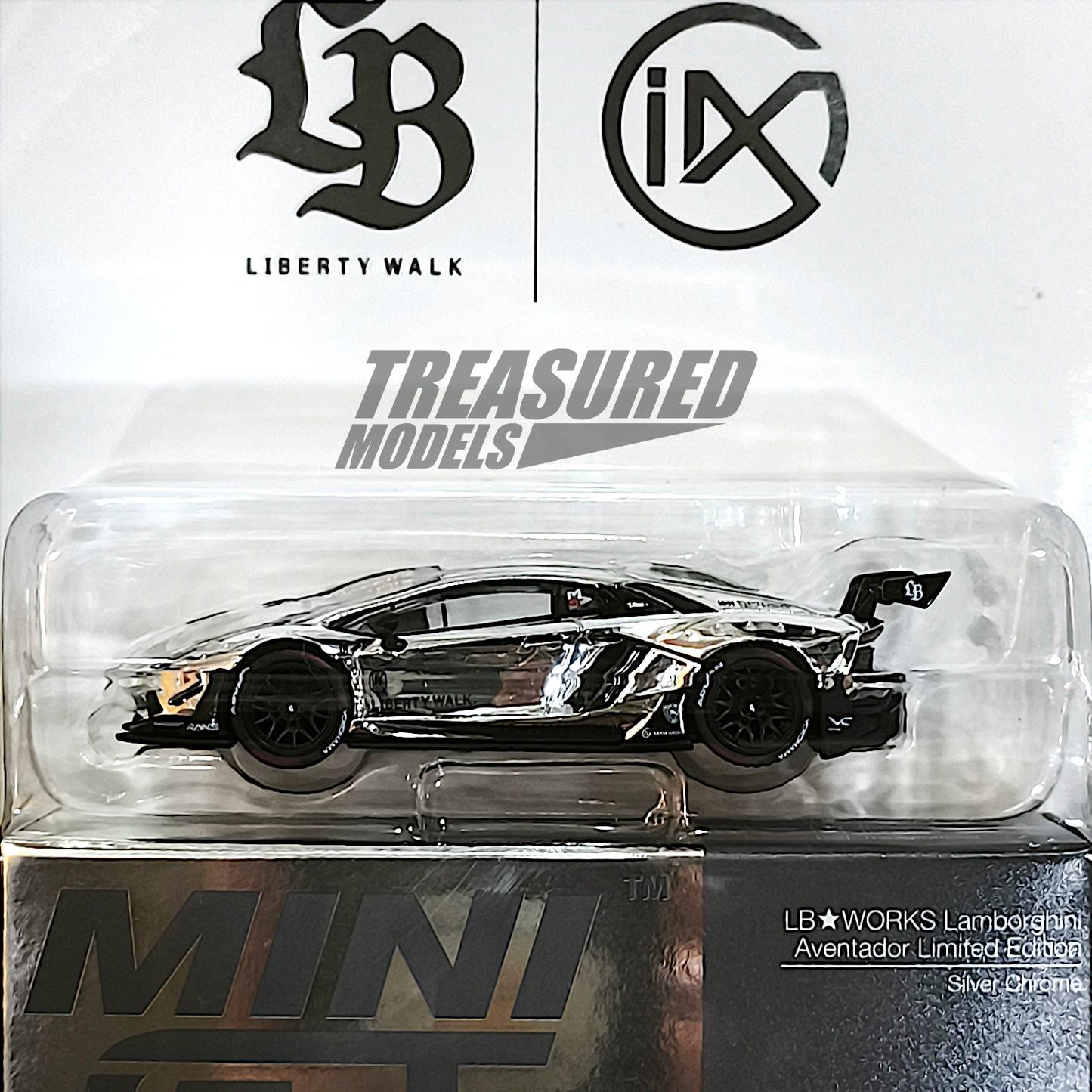 Mini GT Car+T-Shirt Set Lamborghini LB Works Aventador Limited Mini GT Car+T-Shirt Set Lamborghini LB Works Aventador Limited