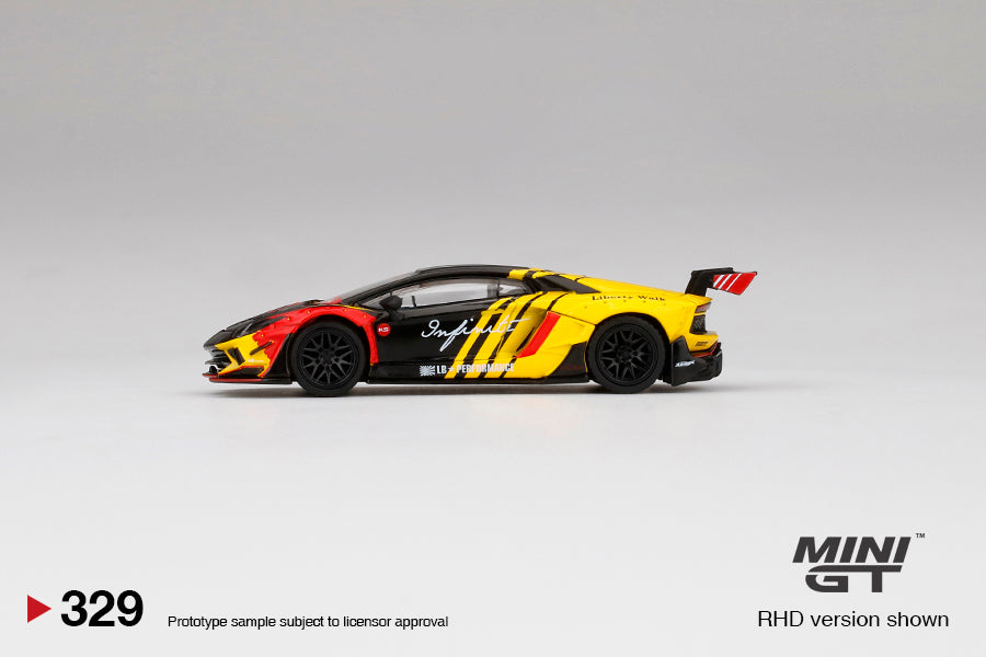 Mini GT Lamborghini LB★WORKS Aventador Limited Edition Infinite Motorsports MGT00329 1/64 Diecast