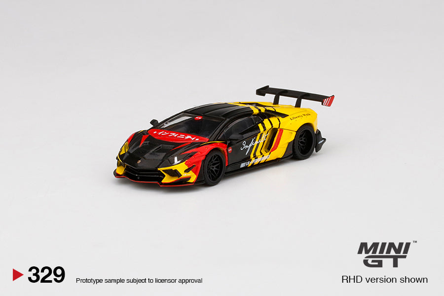 Mini GT Lamborghini LB★WORKS Aventador Limited Edition Infinite Motorsports MGT00329 1/64 Diecast