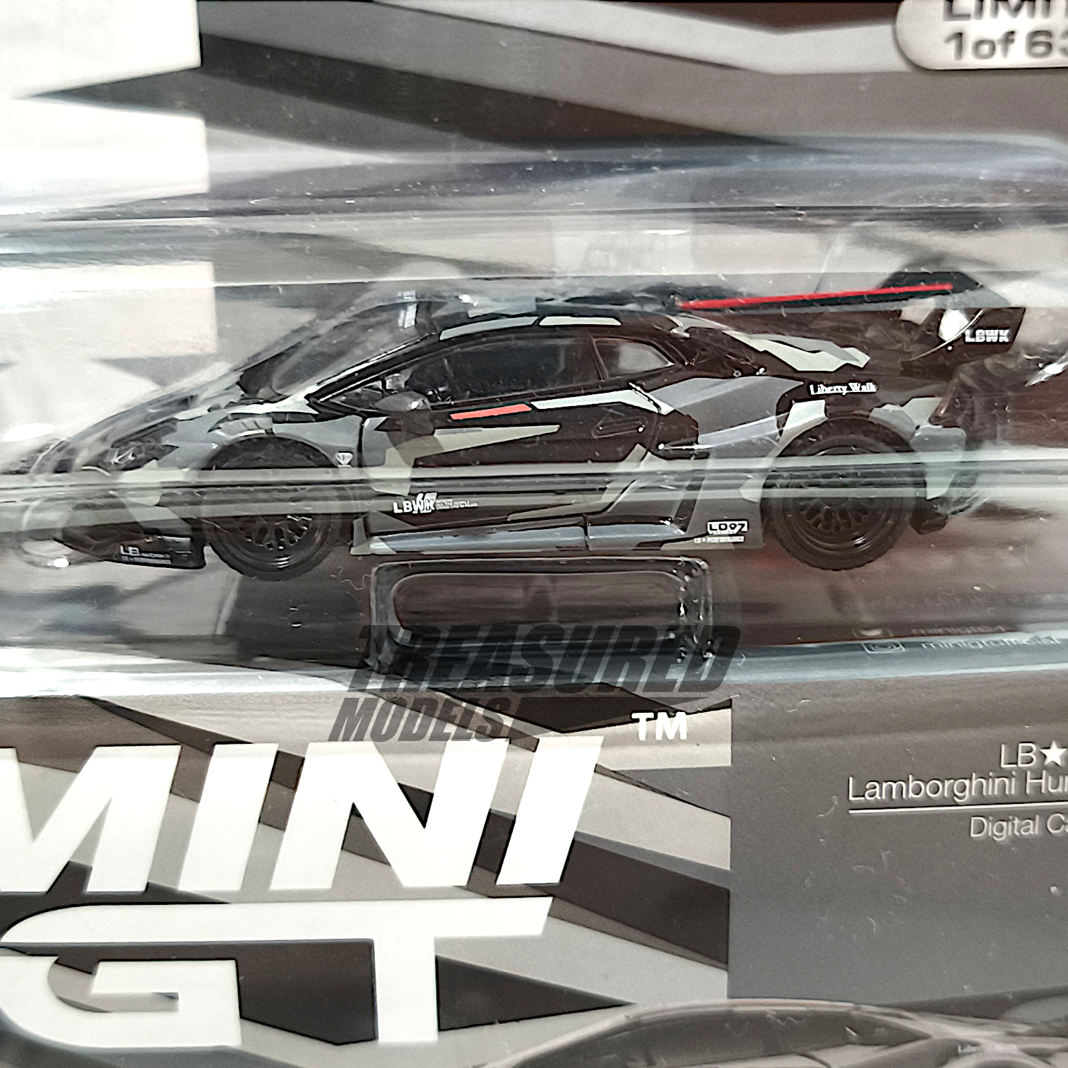 Mini GT Lamborghini LB☆WORKS Huracán GT Digital Camouflage LBWK
