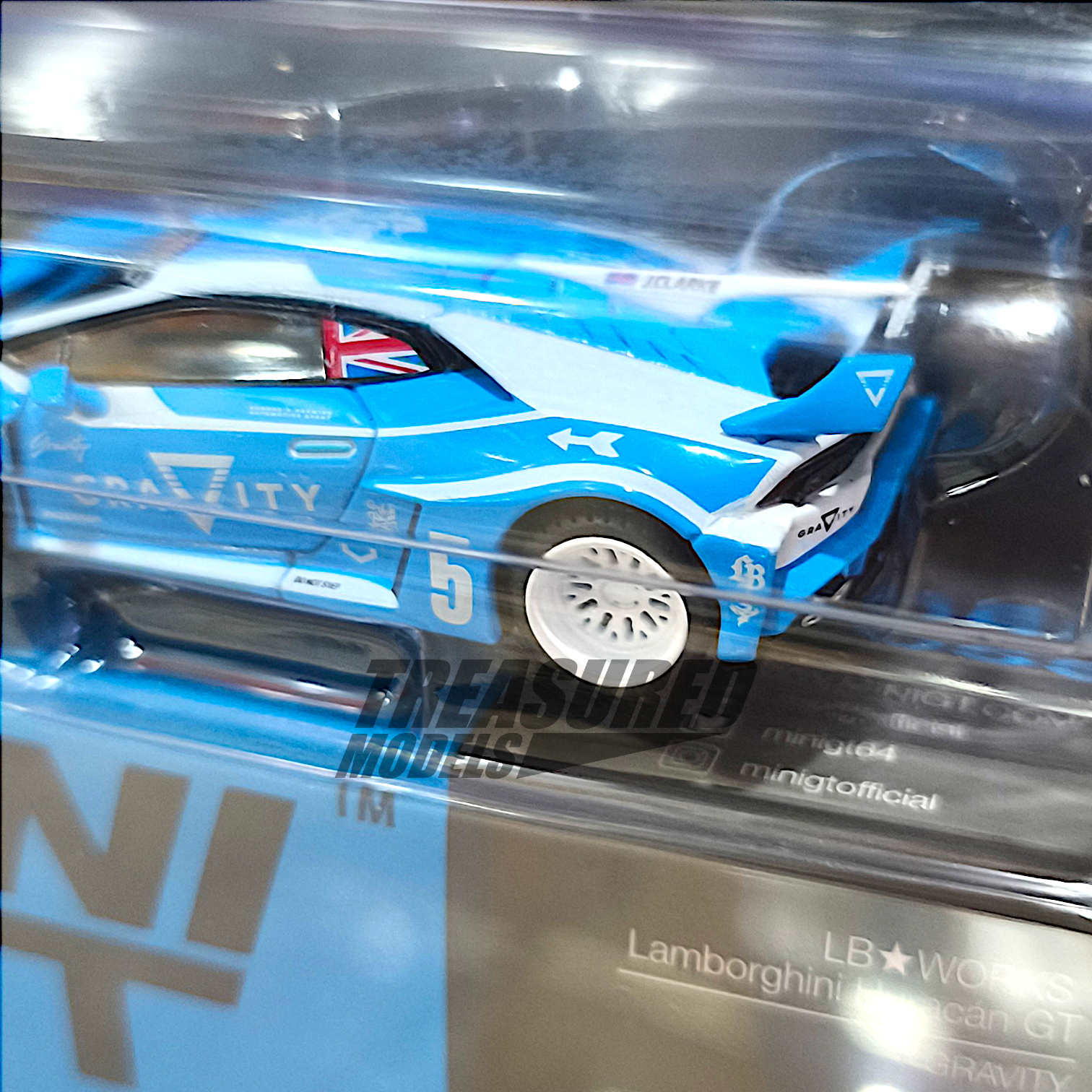 Mini GT Lamborghini LB☆WORKS Huracán GT GRAVITY Blister Packaging