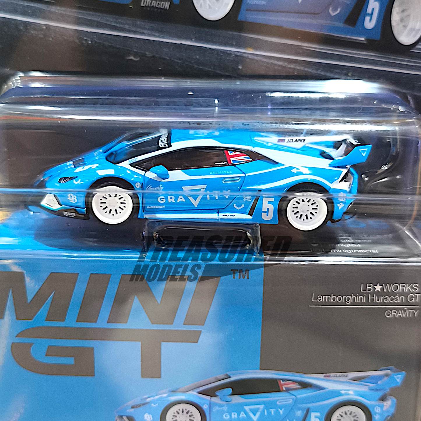 Mini GT Lamborghini LB☆WORKS Huracán GT GRAVITY Blister Packaging