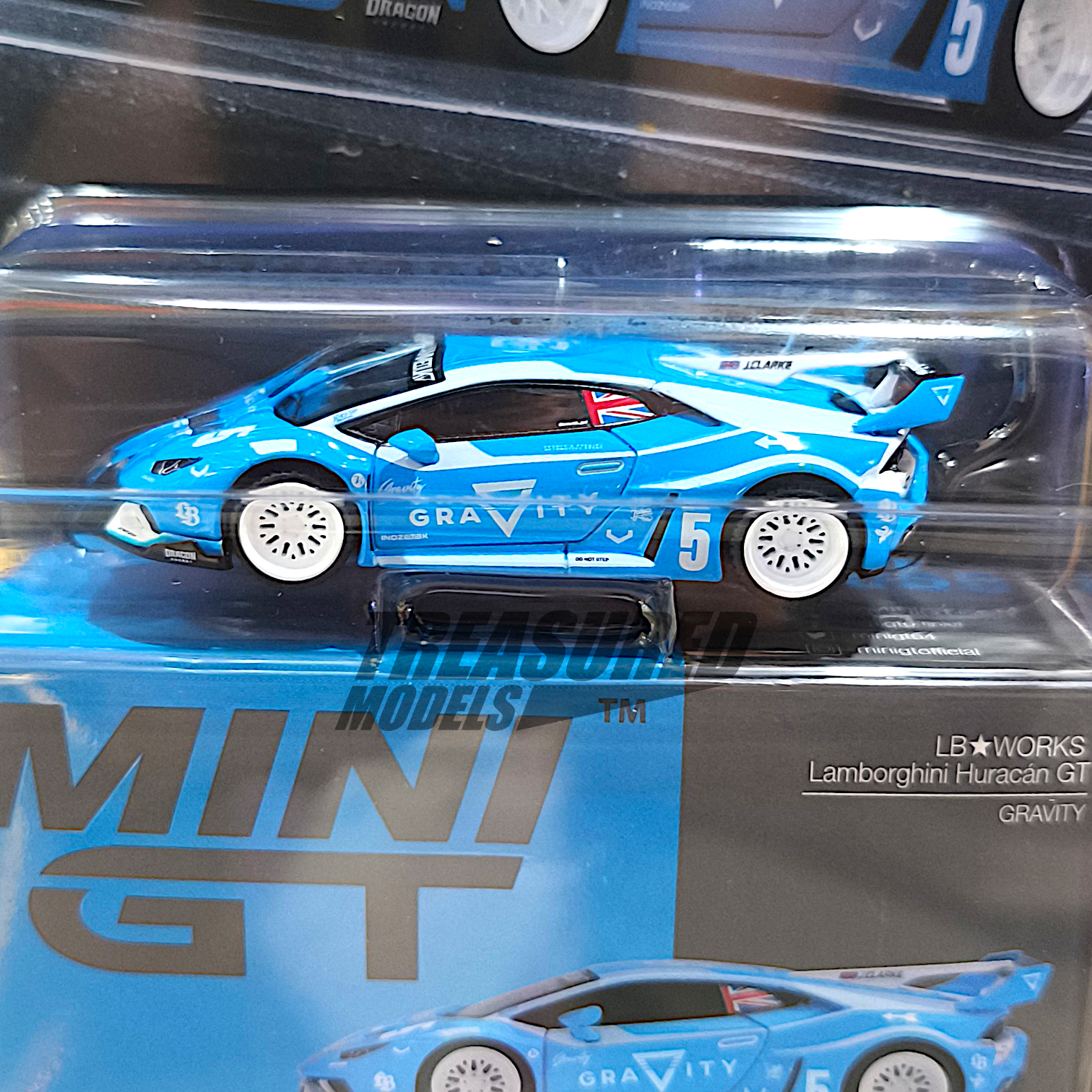 Mini GT Lamborghini LB☆WORKS Huracán GT GRAVITY Blister Packaging