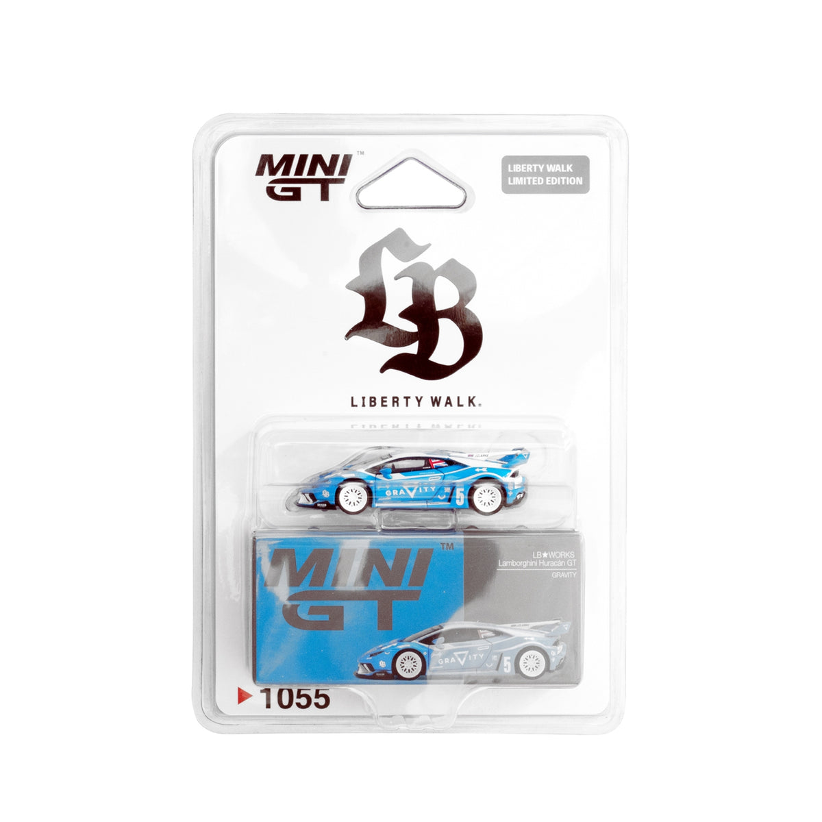 Mini GT Lamborghini LB☆WORKS Huracán GT GRAVITY LB Card Blister 