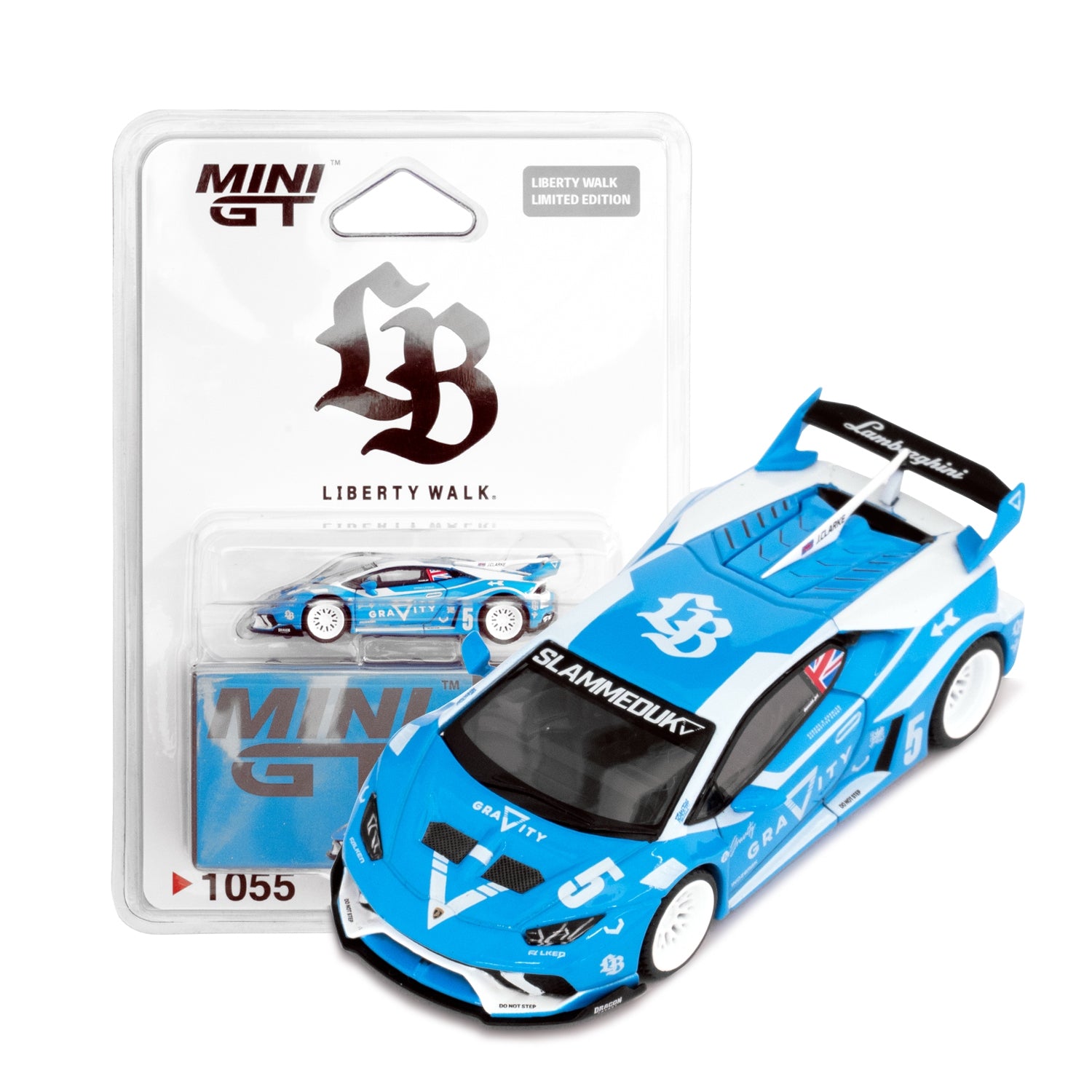 Mini GT Lamborghini LB☆WORKS Huracán GT GRAVITY LB Card Blister
