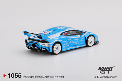 Mini GT Lamborghini LB★WORKS Huracán GT GRAVITY MGT01055 1/64 Diecast