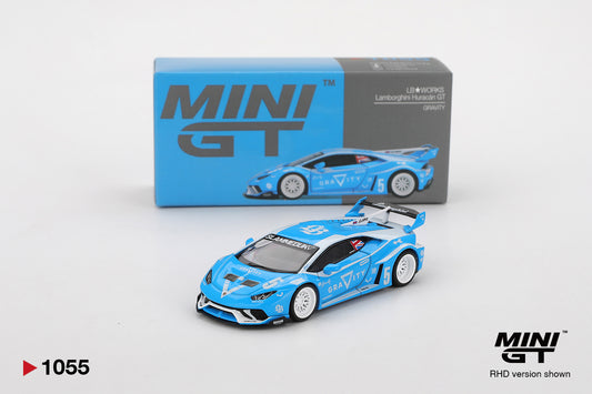 Mini GT Lamborghini LB★WORKS Huracán GT GRAVITY MGT01055 1/64 Diecast