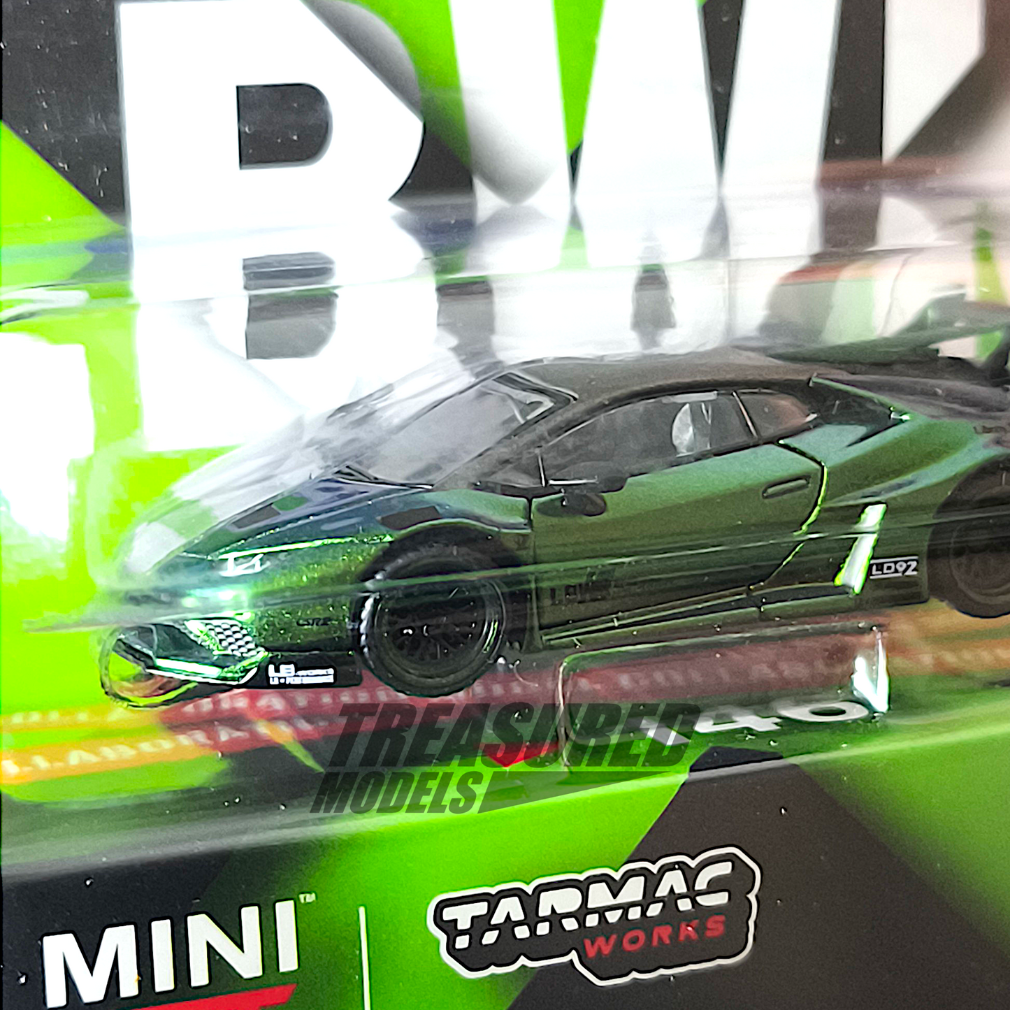 Mini GT x Tarmac Works Lamborghini LB☆WORKS Huracán GT Magic