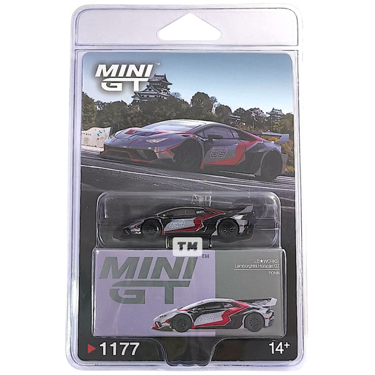 Mini GT Lamborghini LB★WORKS Huracán GT RONIN Blister Packaging MGT01177BL 1/64 Diecast