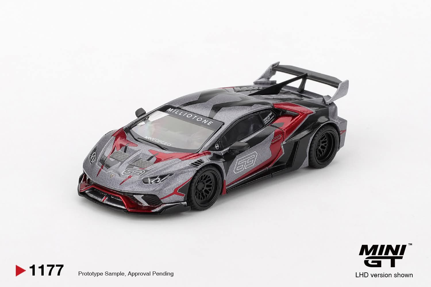 ミニカー MINI GT LB WORKS Lamborghini huracan 1/64 Mini GT LB☆WORKS Lamborghini Huracán GT (Arancio Borealis