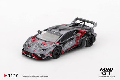 Mini GT Lamborghini LB★WORKS Huracán GT RONIN MGT01177 1/64 Diecast