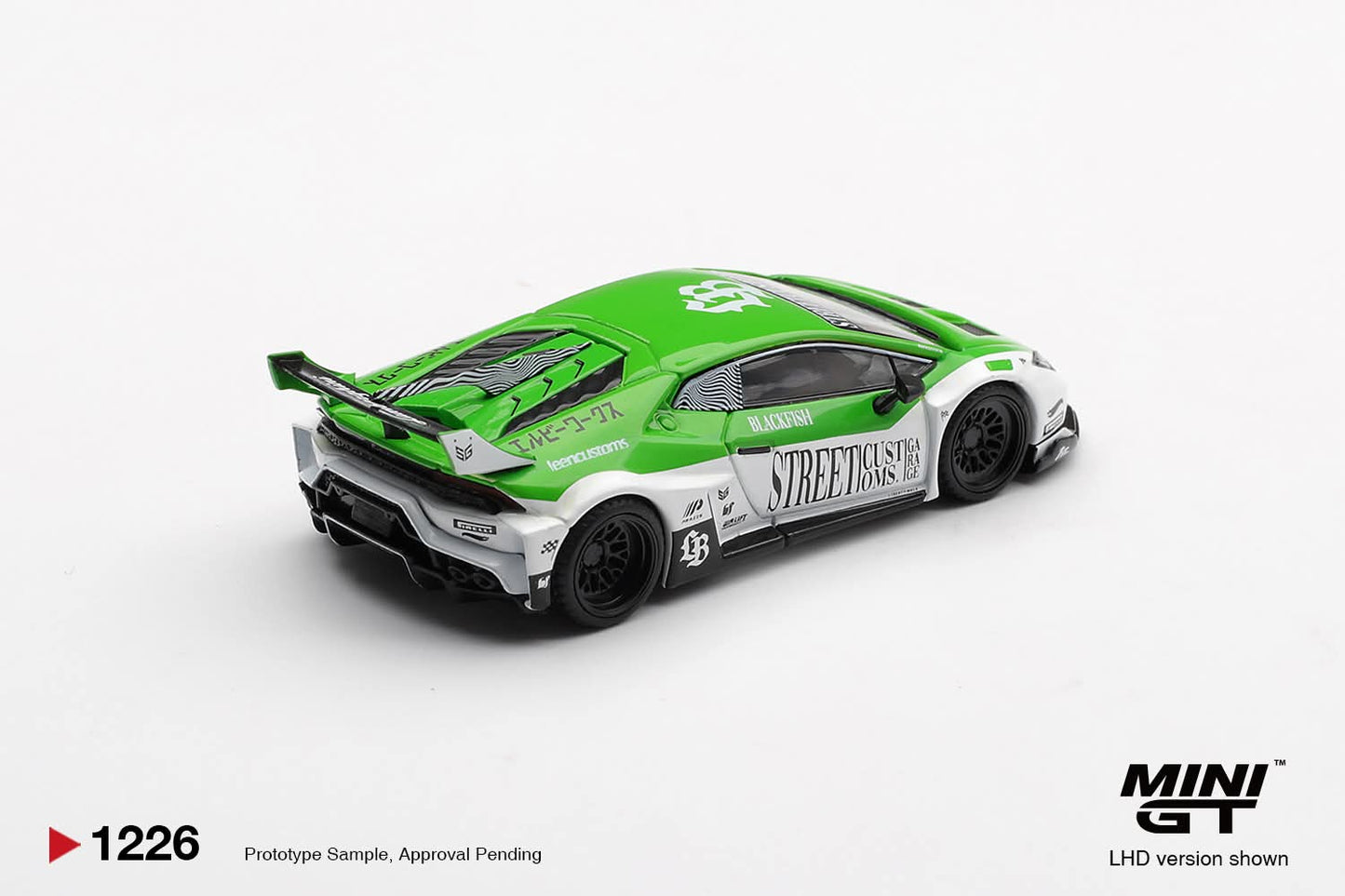 [Pre-Order] Mini GT Lamborghini LB★WORKS Huracán GT STREET CUSTOMS MGT01226 1/64 Diecast