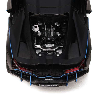 [HK ToyCar] Hung Hing Lamborghini Revuelto Black Hong Kong Toy Car Salon 2026 1/64 Diecast