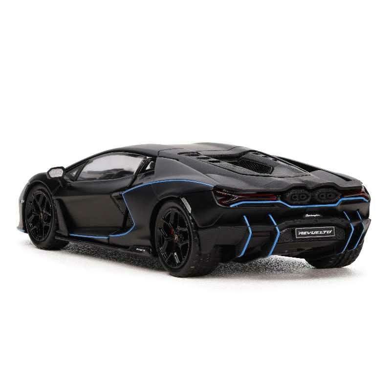 [HK ToyCar] Hung Hing Lamborghini Revuelto Black Hong Kong Toy Car Salon 2026 1/64 Diecast