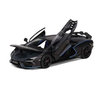 [HK ToyCar] Hung Hing Lamborghini Revuelto Black Hong Kong Toy Car Salon 2026 1/64 Diecast
