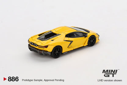 Mini GT Lamborghini Revuelto Giallo MGT00886 1/64 Die Cast