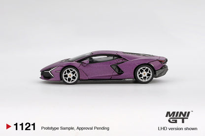 *Pre-Order* Mini GT Lamborghini Revuelto Viola 30th Matte Blister Packagin MGT01121 1/64 Die Cast
