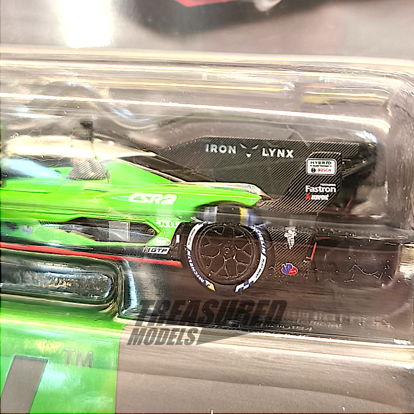 Mini GT Lamborghini SC63 #63 2024 IMSA Sebring 12 Hrs Iron Lynx Blister Packaging MGT00816 1/64 Die Cast
