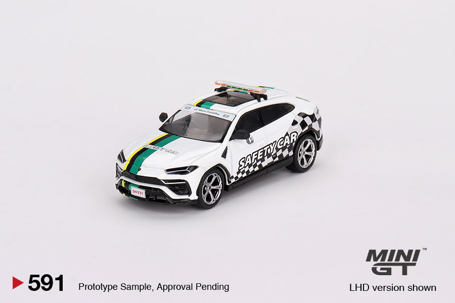 Mini GT Lamborghini Urus 2022 Macau GP Official Safety Car MGT00591 1/64 Die Cast