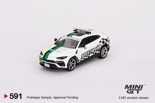 Mini GT Lamborghini Urus 2022 Macau GP Official Safety Car MGT00591 1/64 Die Cast