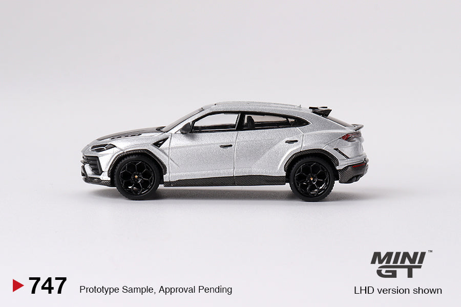 Mini GT Lamborghini Urus Performante Grigio Nimbus MGT00747 1/64 Diecast