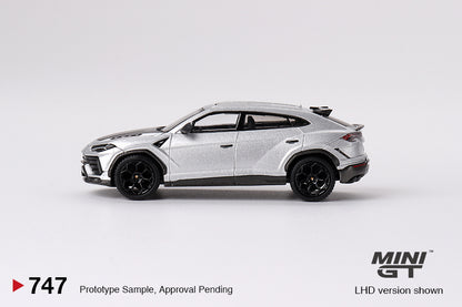 Mini GT Lamborghini Urus Performante Grigio Nimbus MGT00747 1/64 Diecast