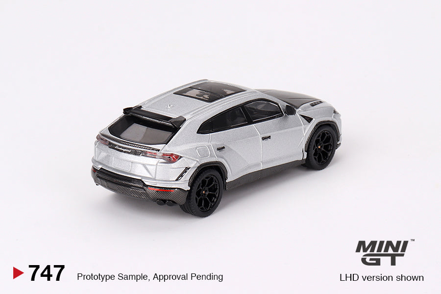 Mini GT Lamborghini Urus Performante Grigio Nimbus MGT00747 1/64 Diecast