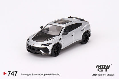 Mini GT Lamborghini Urus Performante Grigio Nimbus MGT00747 1/64 Diecast