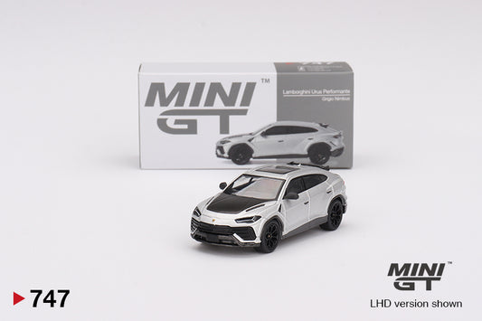 Mini GT Lamborghini Urus Performante Grigio Nimbus MGT00747 1/64 Diecast