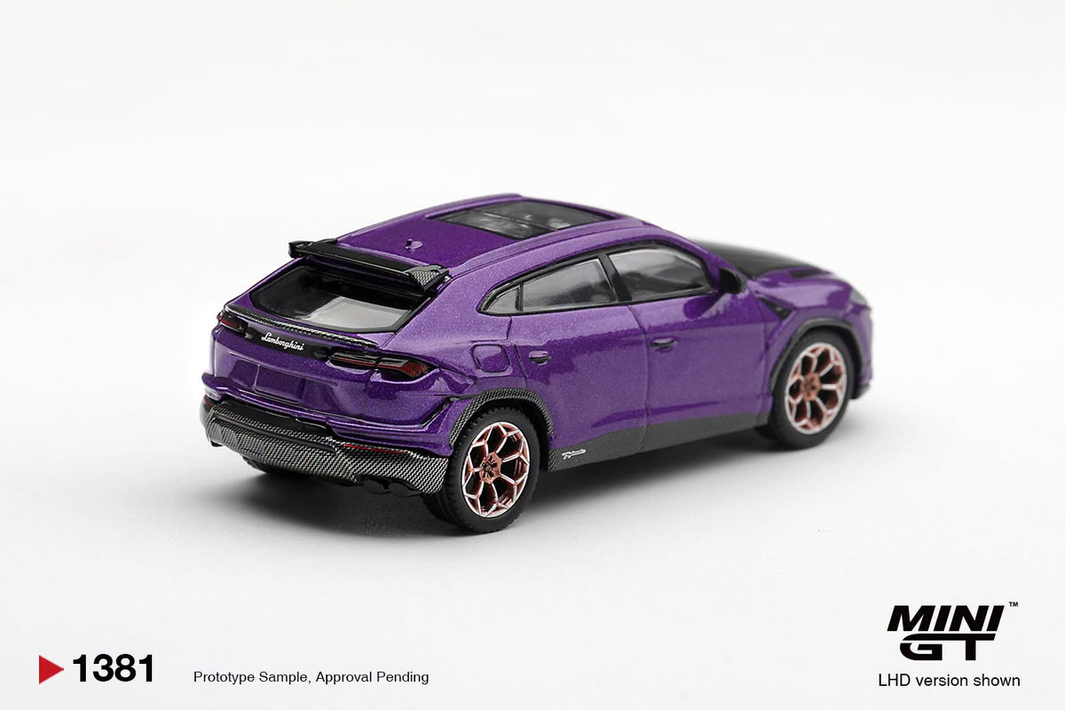 [Pre-Order] Mini GT Lamborghini Urus Performante Viola Pasifae MGT01381 1/64 Diecast
