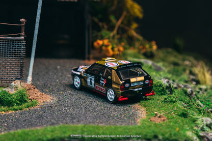 TARMAC WORKS Lancia Delta HF Integrale ECR Piancavallo Rally 1993 Winner Piero Longhi Maurizio Imerito T64-049-93PIR06 1/64 Diecast