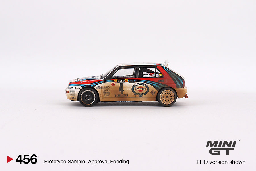 Mini GT Lancia Delta HF Integrale Evoluzione 1992 Rally MonteCarlo Martini Racing 4 Cars Set MGTS0002 1/64 Diecast