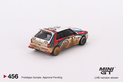 Mini GT Lancia Delta HF Integrale Evoluzione 1992 Rally MonteCarlo Martini Racing 4 Cars Set MGTS0002 1/64 Diecast