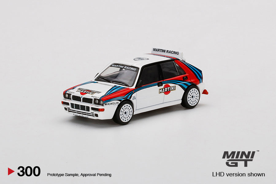 Mini GT Lancia Delta HF Integrale Evoluzione Martini Racing MGT00300 1/64 Diecast