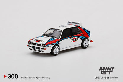 Mini GT Lancia Delta HF Integrale Evoluzione Martini Racing MGT00300 1/64 Diecast