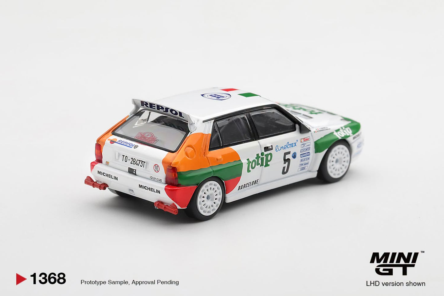 [Pre-Order] Mini GT Lancia Delta HF Integrale Evoluzione #5 1993 Rallye Monte-Carlo MGT01368 1/64 Diecast