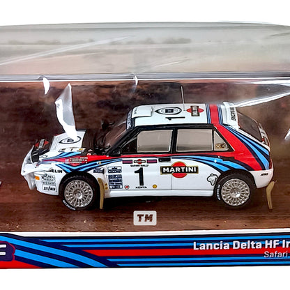 Tarmac Works Lancia Delta HF Integrale Safari Rally 1992 Juha Kankkunen Juha Piironen T64-049-92SAF01 1/64 Diecast