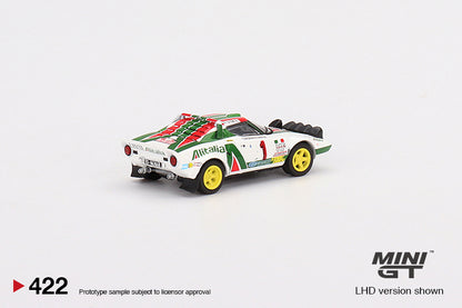 Mini GT Lancia Stratos HF 1977 Rally MonteCarlo Winner #1 MGT00422 1/64 Diecast