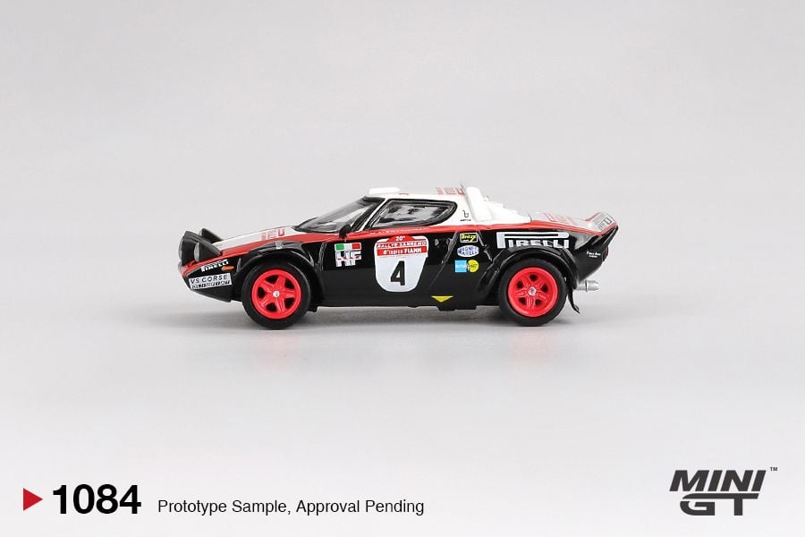*Pre-Order* Mini GT Lancia Stratos HF #4 1978 Rally Sanremo Winner MGT01084 1/64 Die Cast