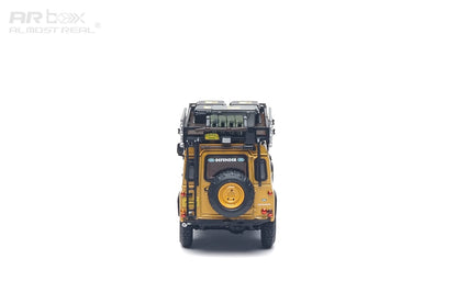 [PRE-ORDER] ALMOST REAL AR BOX Land Rover 110 Camel Trophy Workshop Unit Tanzania Burundi 1991 66 610321101 1/64 Diecast