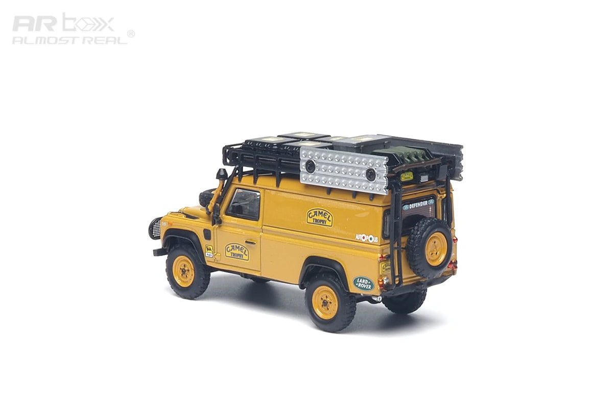[PRE-ORDER] ALMOST REAL AR BOX Land Rover 110 Camel Trophy Workshop Unit Tanzania Burundi 1991 66 610321101 1/64 Diecast