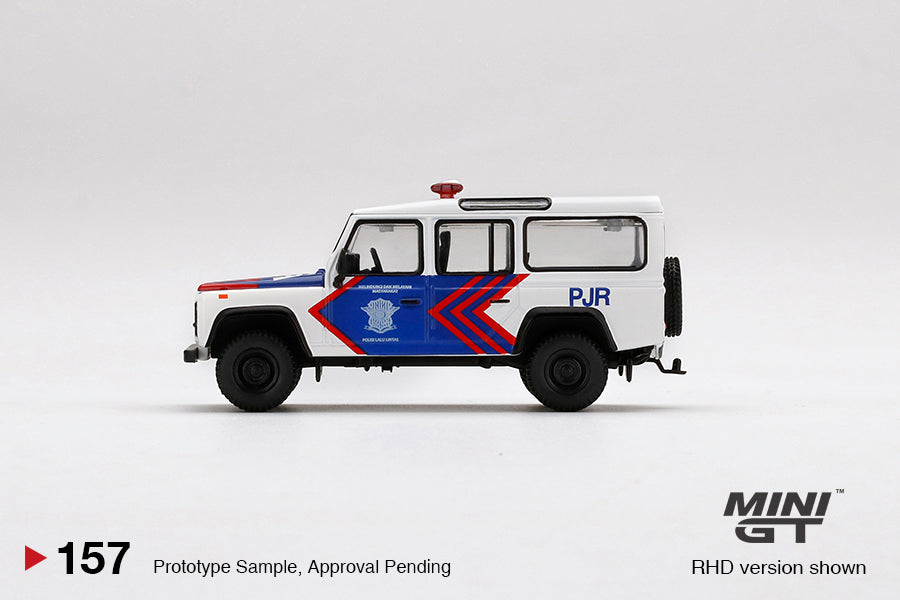 Mini GT Land Rover Defender 110 Korlantas Polri – Indonesian Traffic Police MGT00157 1/64 Diecast
