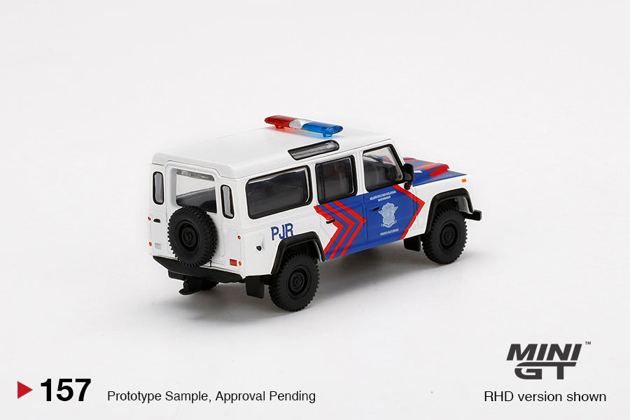 Mini GT Land Rover Defender 110 Korlantas Polri – Indonesian Traffic Police MGT00157 1/64 Diecast