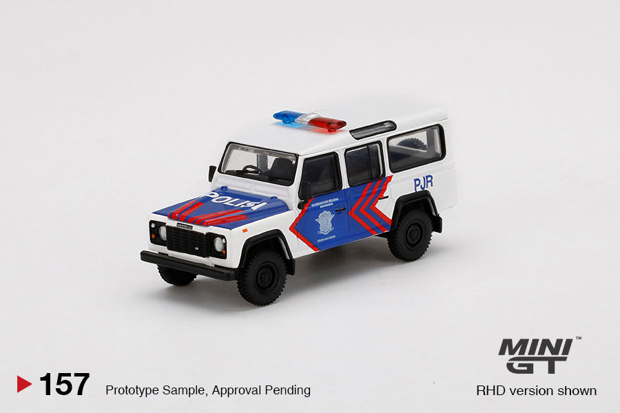 Mini GT Land Rover Defender 110 Korlantas Polri – Indonesian Traffic Police MGT00157 1/64 Diecast