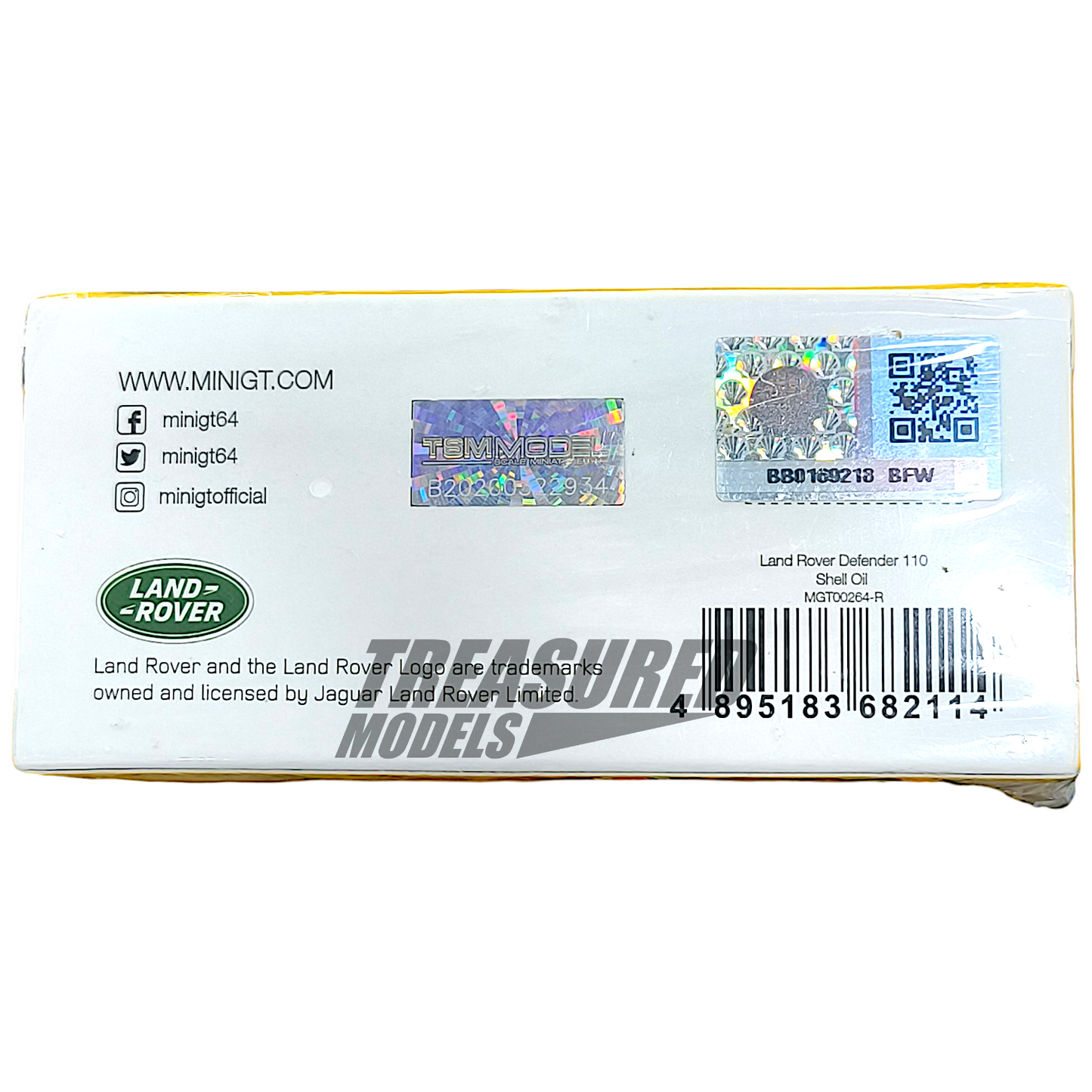 Mini GT Land Rover Defender 110 Shell Oil MGT00264 1/64 Diecast